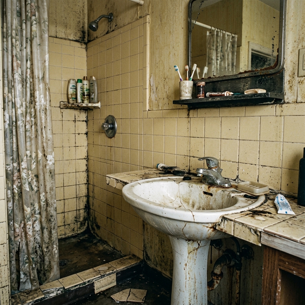 Bathroom Before